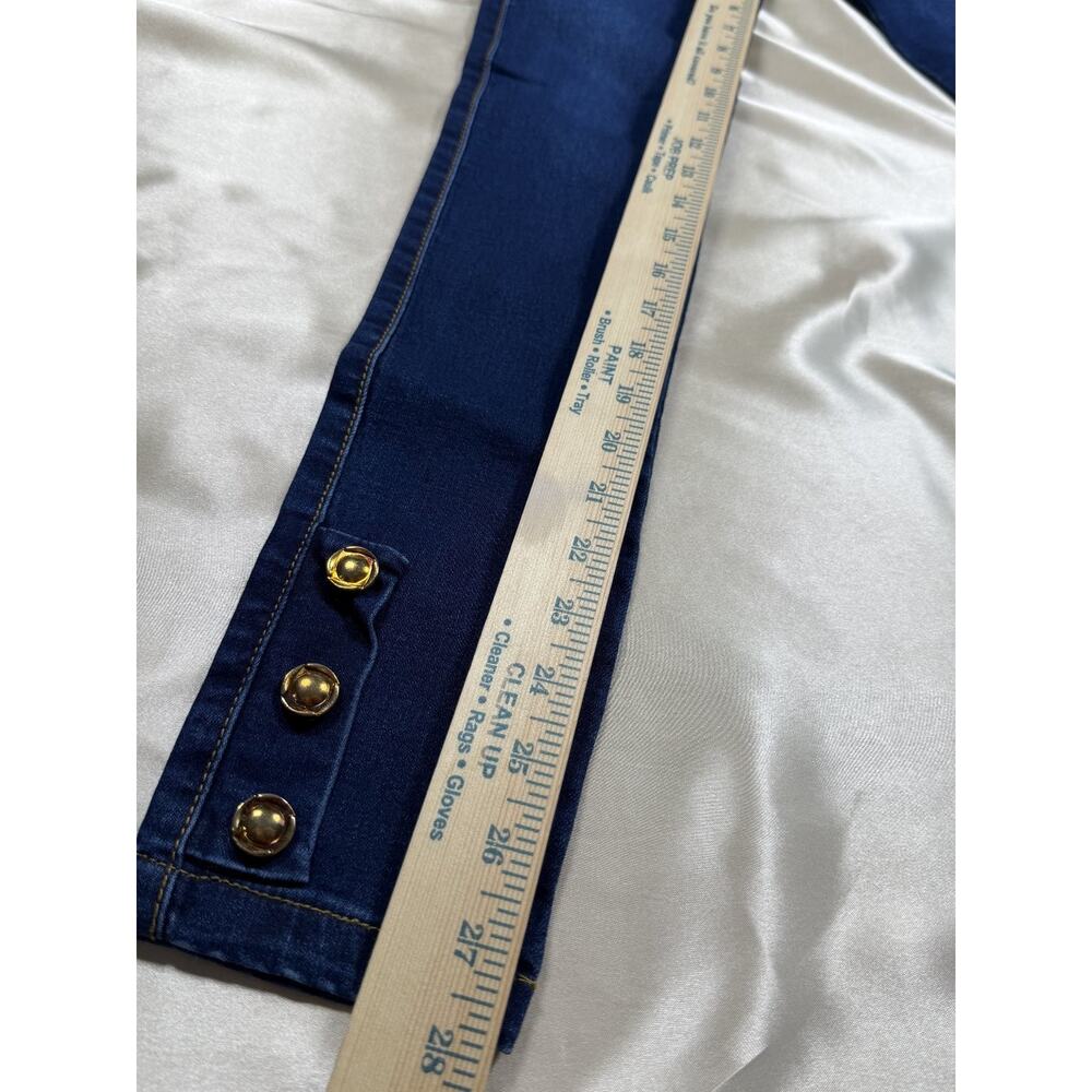 Tummy Control‎ Colombian Jeans Butt Lift Size 6 High-Rise Skinny Stretch Ankle - Picture 6 of 8